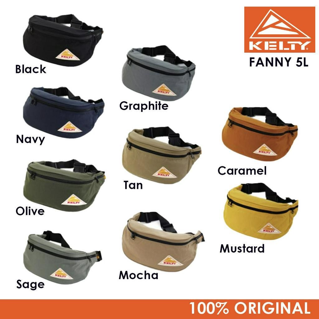 ใหม่ [Kelty] Mini Fanny 5 L กระเป๋าคาดอก กระเป๋าสะพายไหล่ ขนาดเล็ก 5 ลิตร