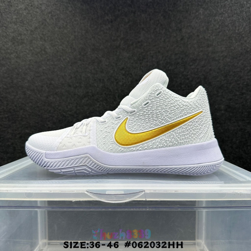 [ระดับสหาย] Kyrie 3 Irving 3 Generation Men Women Sports Casual Real Air Cushion Basketball Shoes (