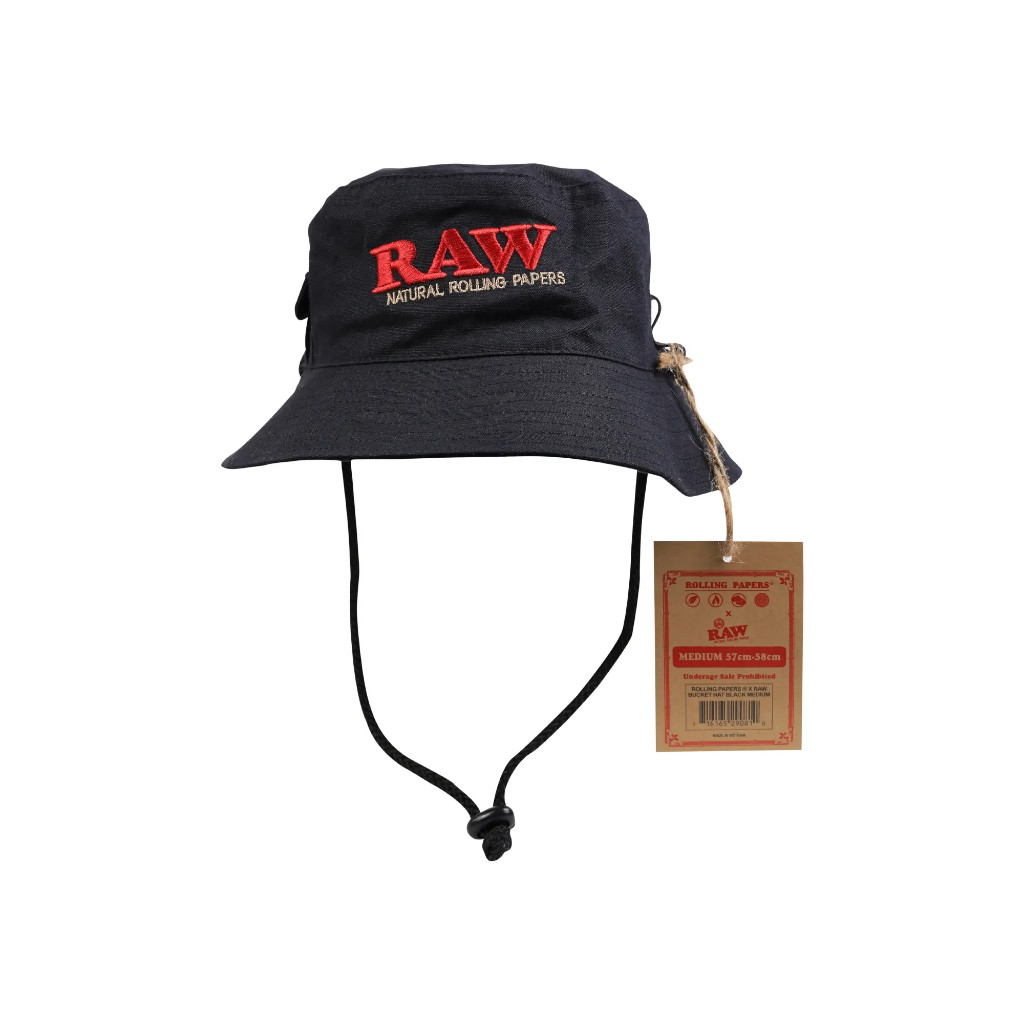 RAW Bucket Hat หมวกบักเก็ต หมวกปีกกว้าง ทรงสวย เครื่องประดับจาก RAW Thailand