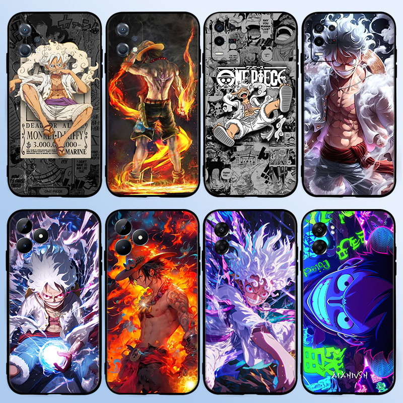 L6D อะนิเมะ One Piece Luffy cool การ์ตูนสําหรับ realme C25Y C35 C31 C30 C30S C33 C55 C53 C51 C67 rea