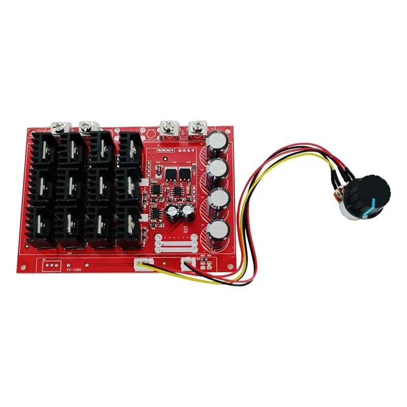 ❤ Controller,Pwm DC Motor Speed 10-50V 60A High Power HHO RC Driver PWM Controller Module