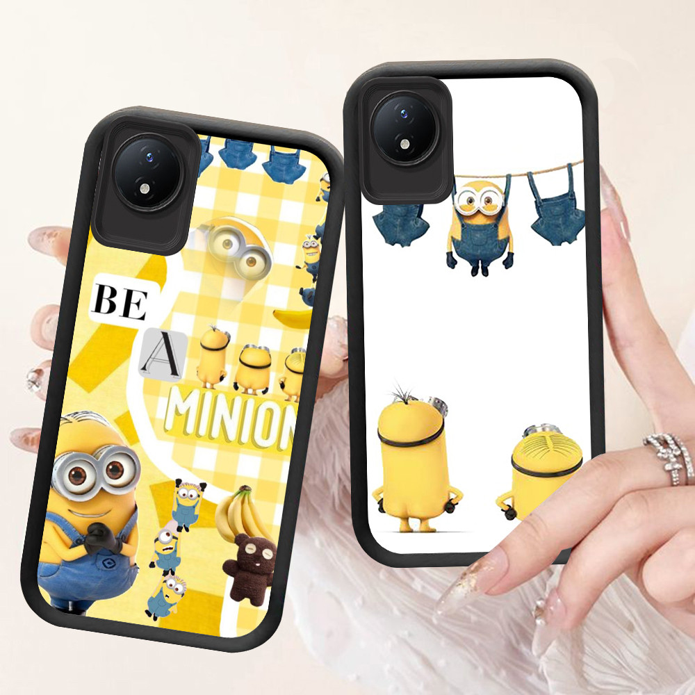 NA-57 Minions เคสกันกระแทกสําหรับ VIVO Y02 Y02a Y02t V30 Y29 V30E V50 Pro