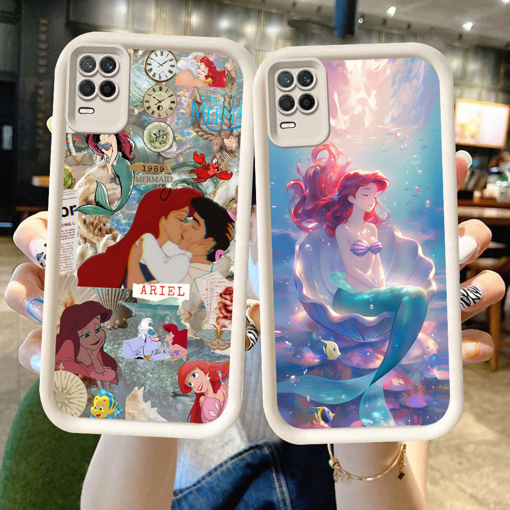 NA-2 Ariel Mermaid เคสกันกระแทกสําหรับ OPPO A54 Realme 8 8S Q3 V13 Narzo 30 Pro