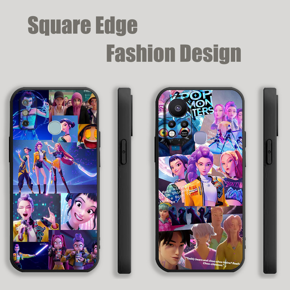 SAMSUNG สําหรับSamsung A03S A73 A23 S21 S22 Ultra A72 A25 A05 A05s A55 S23 FE A35 kpop demon hunters