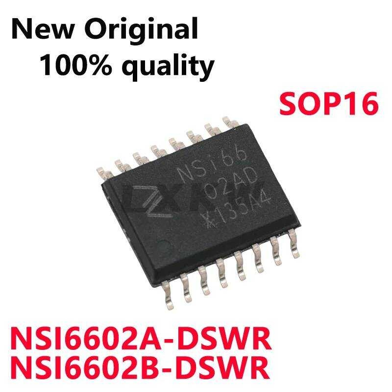 ใหม่ 5-10/ชิ้น ต้นฉบับ NSI6602A-DSWR NSI6602AD NSI6602B-DSWR NSI6602BD SOW16 ชิปไดรเวอร์กริด มีสินค้