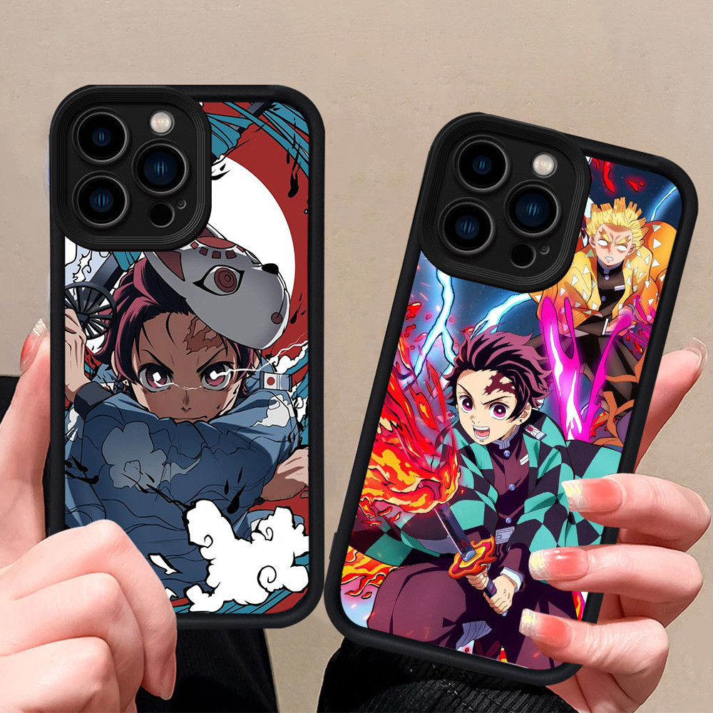 R69 Demon Slaye iPhone 13 14 Plus Pro Max Case