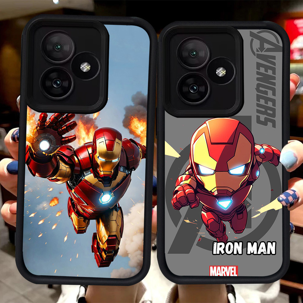 H46 เคส Iron Man สําหรับ VIVO Y91C Y3 Y17 Y15 Y12