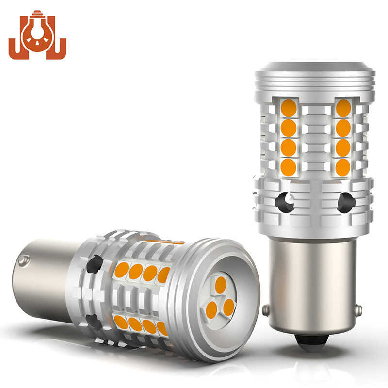 ไฟรถยนต์ BA15S BAU15S ถอดรหัสไฟเลี้ยว LED ไฟถอยหลัง 1156 ไฟเบรค