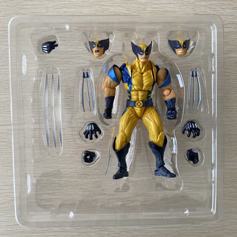 ➧ Revoltech YAMAHI Woerine Action Figure Logan ของเล่น X-Men Model Toys