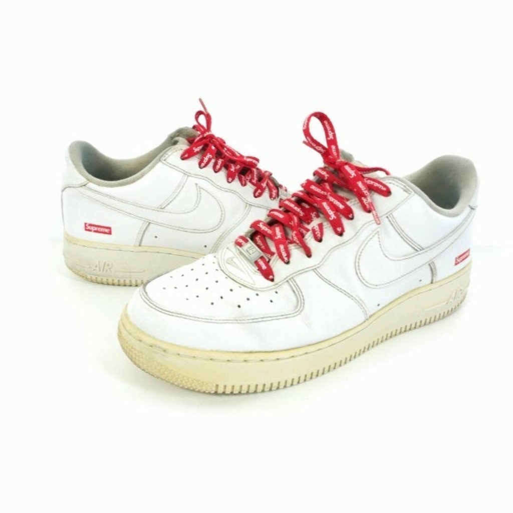 รองเท้าผ้าใบ Supreme Nike Air Force 1 ส่งตรงจากญี่ปุ่นมือสอง
