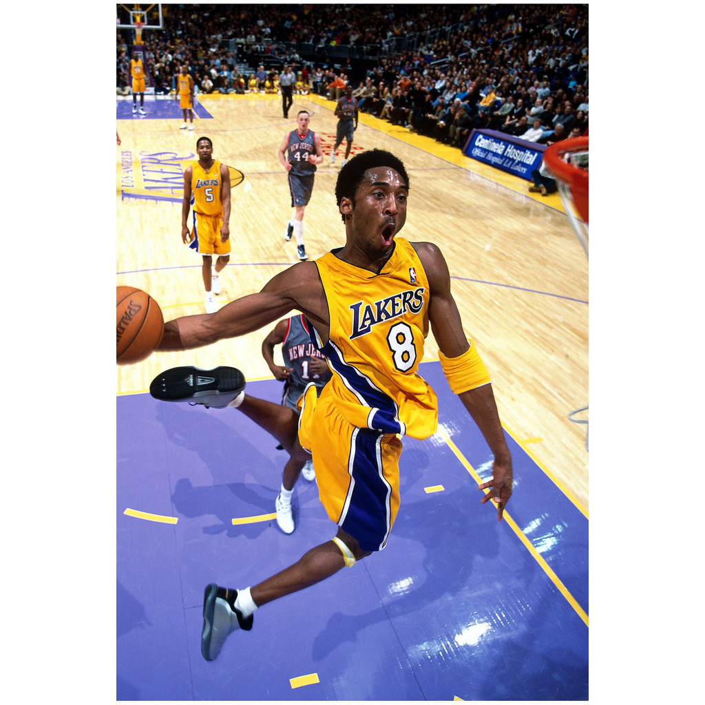 โปสเตอร์ Kobe Bryant โคบี ไบรอันท์ บาสเกตบอล Basketball Poster นักบาส โปสเตอร์ขนาดใหญ่ ตกแต่งผนัง ข