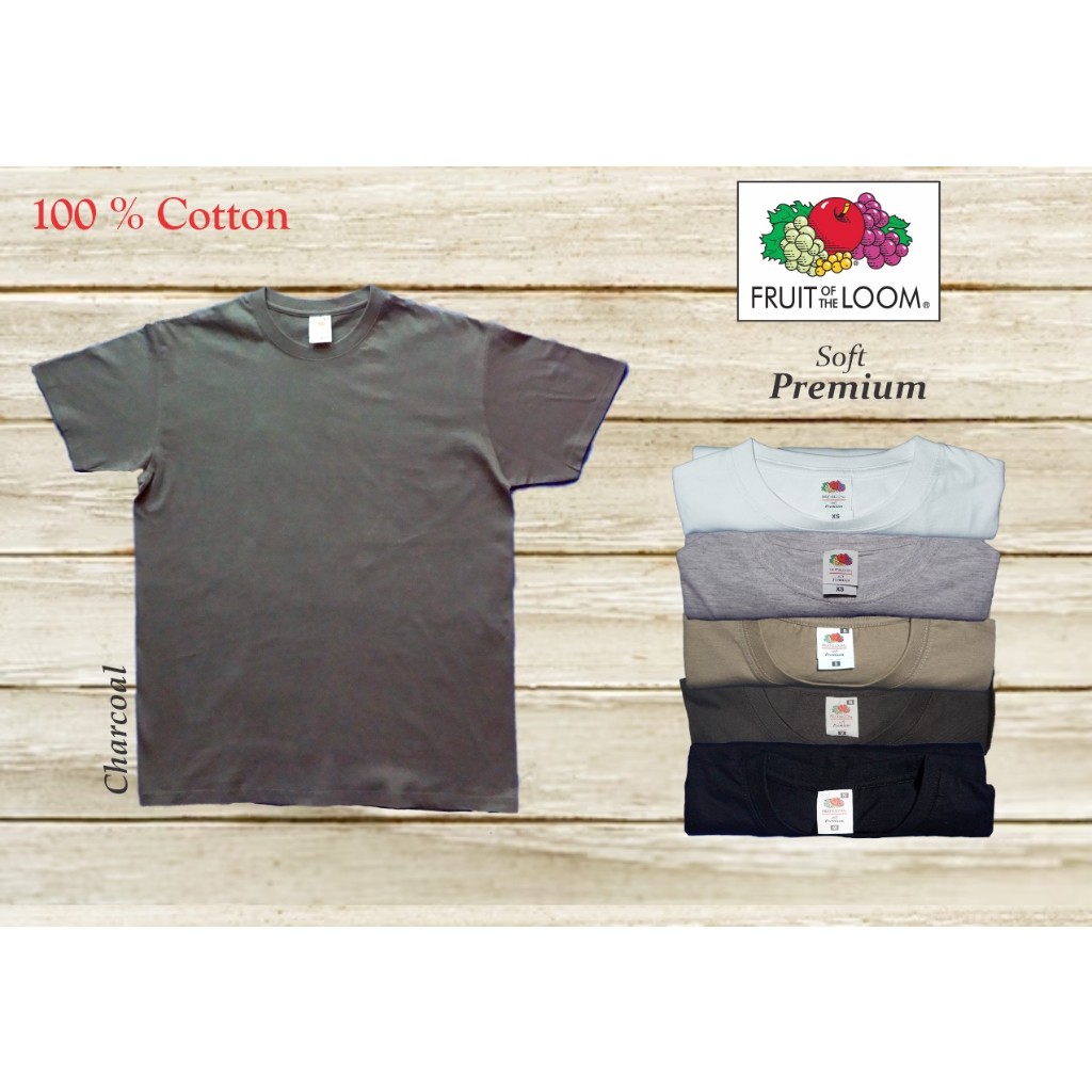 Fruit OF THE LOOM (คอตตอน ซอฟท์ พรีเมี่ยม 100%)
