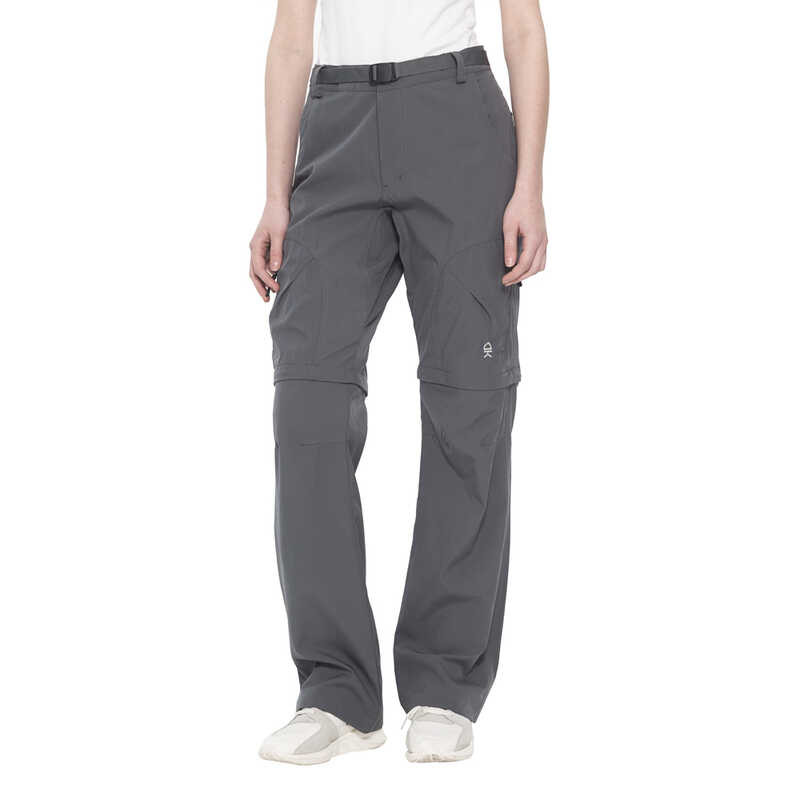 Women's Littledonkeyandy Elastic Waterproof Convertible Zipper Quick Dry Cargo Pants