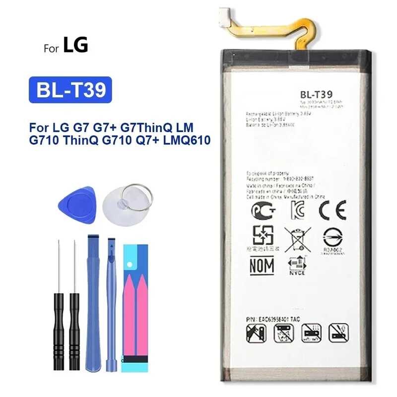 BL-T39 3000mAh แบตเตอรี่ For LG G7 G7+ G7ThinQ LM ThinQ G710 Q7+ LMQ610