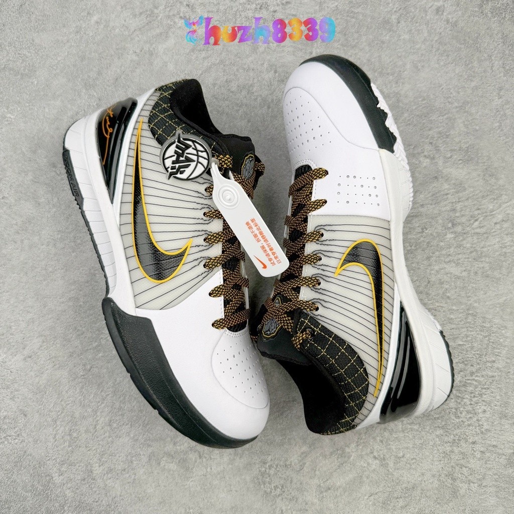 ฟิกเกอร์ [NK ] Kobe 4 Kobe 4 Joint zk4 Post-Season Combat Men 's Sports Basketball Shoes AV6339-101