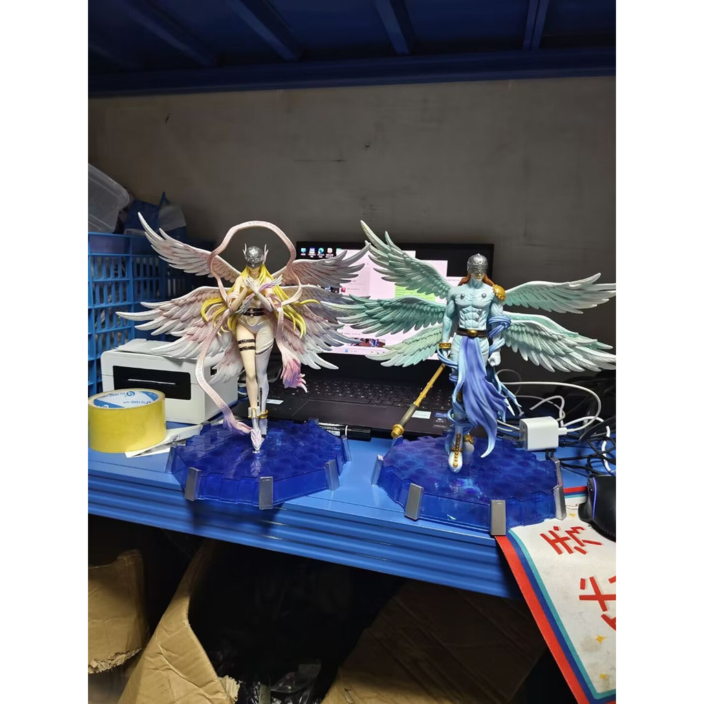 Digimon GK Moon Temple Angelmon Celestial Beast Luminous รูปปั้นรุ่น Boxed Figure