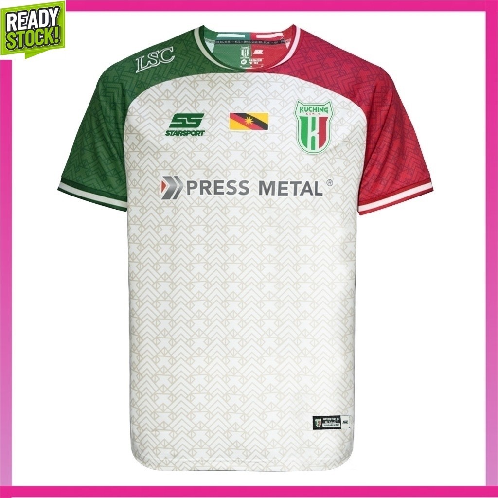 STARSPORTS KUCHING CITY FC 2024 เสื้อแข่งเหย้า