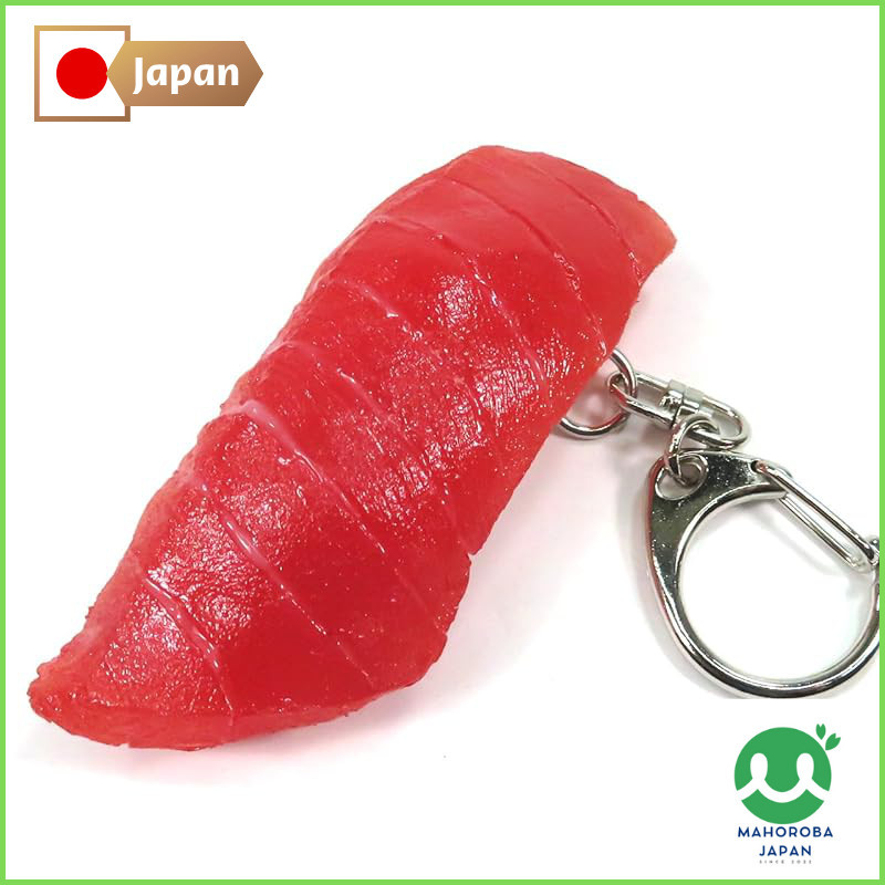 Food Sample Keychain - Looks Good Enough to Eat Tuna Nigiri Sushi 225OK