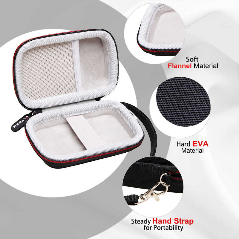 Δ LTGEM EVA Hard Shell สำหรับ Samsung T7 โล่ 1Tb 2Tb แบบพกพา ภายนอก SSD