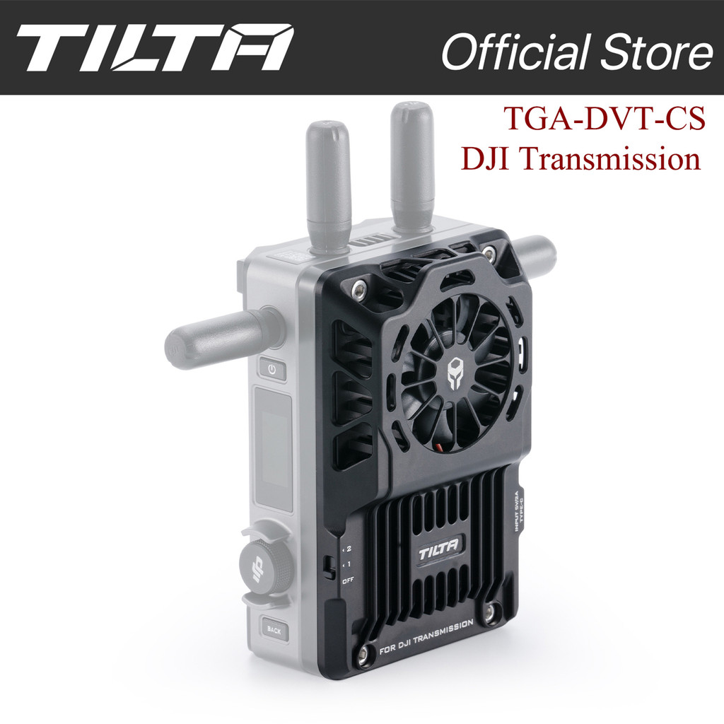 TILTA TGA-DVT-CS Cooling System สําหรับ DJI Transmission Dual-Speed Adjustment DJI Wireless Video Tr