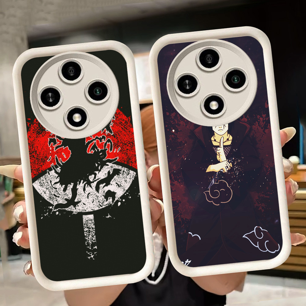 ปลอกอ่อนสําหรับ Xiaomi Redmi 14C POCO C61 C75 A3 A3X X3 NFC X7 Pro 5G สีขาว Q62 Naruto Itachi