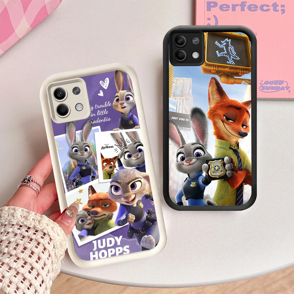 NA-105 Zootopia ปลอกกันกระแทกสําหรับ Xiaomi Redmi Note 13 Poco X6 X7 M6 NEO Pro
