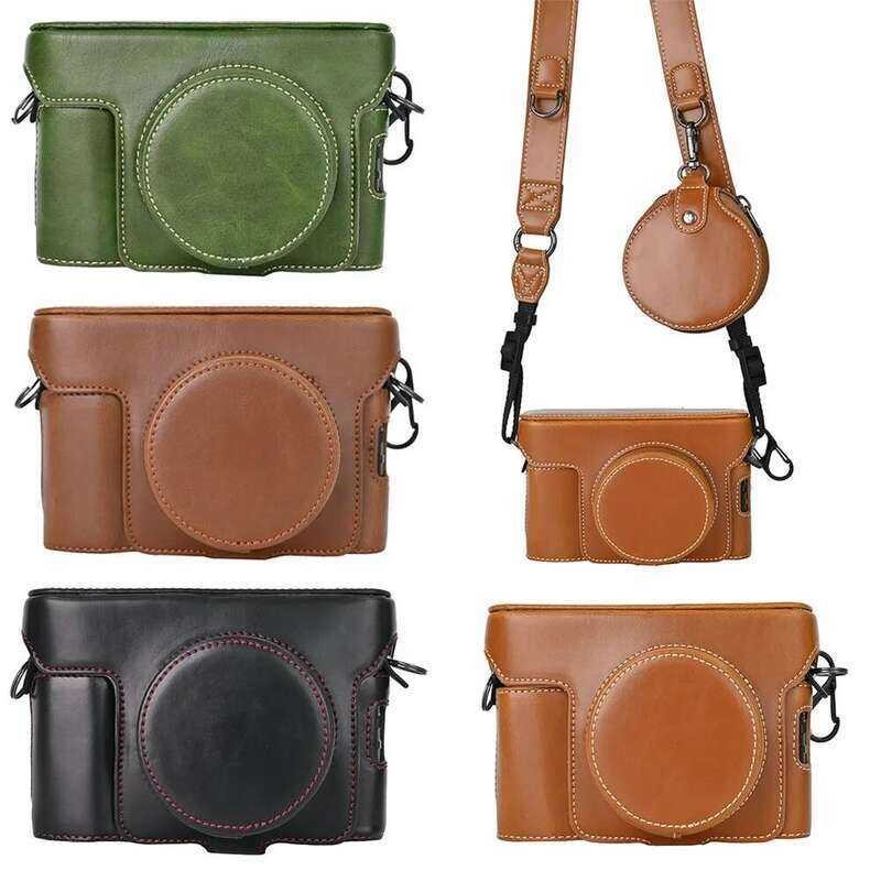 กล้องหนัง PU สําหรับ Fujifilm X100VI Full Body Cover พร้อมสาย Mini Case postma