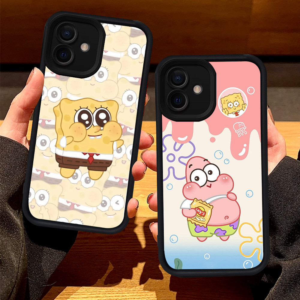 R76 SpongeBob Samsung Galaxy A12 M12 A51 A22 F02S M40S A02S M02S 5G Case