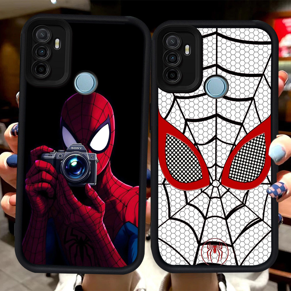 H64 เคส Spider-Man สําหรับ OPPO Reno 6 A74 5 F19 A95 F19S ค้นหา X3 Lite 5G