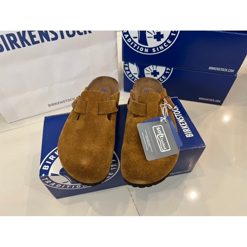Birkenstock Boston / Zurich ของแท้ มือ 1 (ลด 500 ในชีวิตประจําวัน)