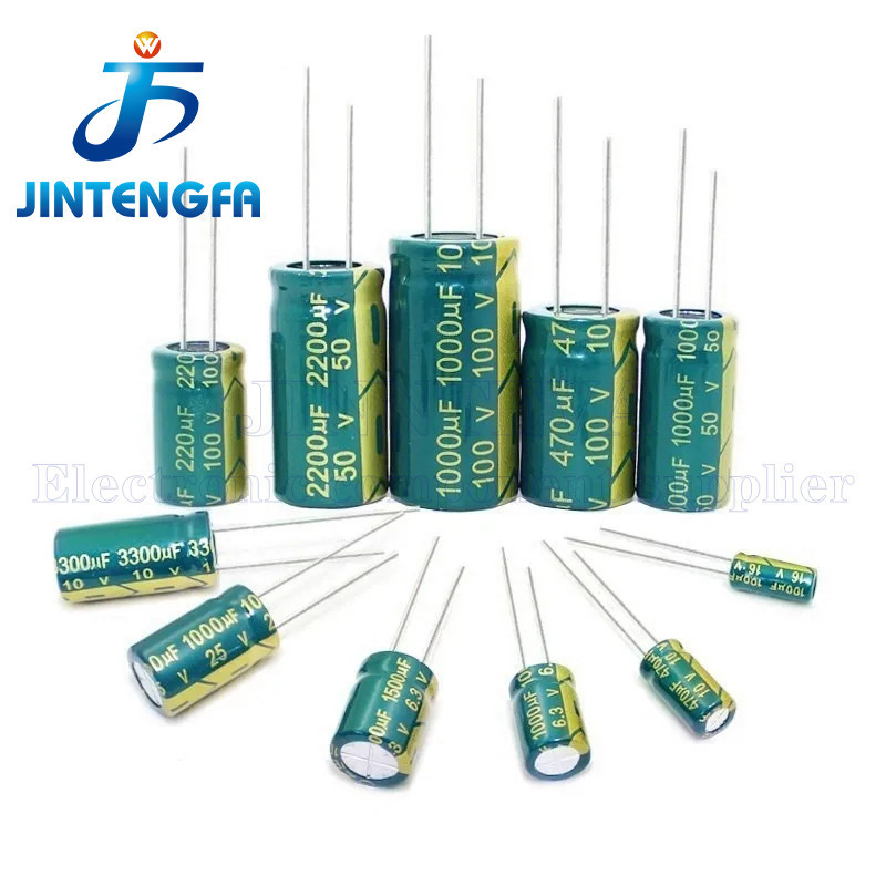 5-20pcs ความถี่สูง 1000UF 6.3V 10V 16V 25V 35V 50V 63V 100V 8*12/10*20/13*20/13*25/16*2518*30 ต่ํา ESR Electrolytic Capacitor