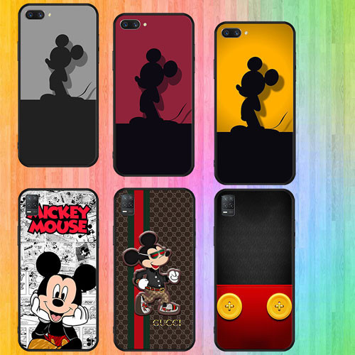 นุ่มสีดํา Redmi 5 5A 5 Plus 6 6A 6 Pro 7 7A K60 K70 K70E Mickey เคสโทรศัพท์