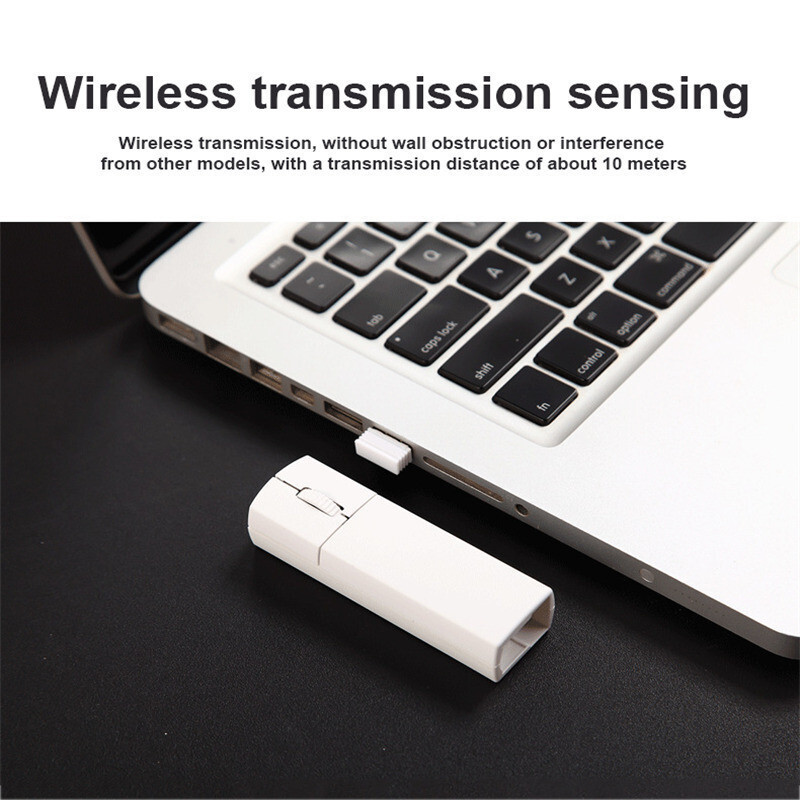 Mini 2.4G Bluetooth Mouse ไร้สาย Type-C ชาร์จ Travel Office Work Mice การเชื่อมต่อ Triple Mode