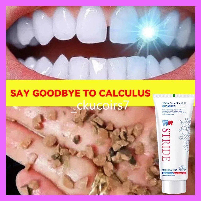tk ขายร้อน  Dental Calculus Remover Whitening Teeth Mouth Odour Removal Bad Breath Preventing Perio