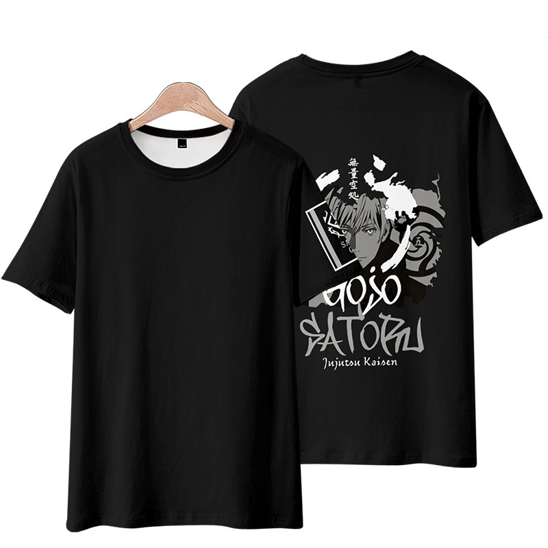 มหาเวทย์ผนึกมาร Gojo Satoru, Xia Youjie, Knotweed Hisahito, เสื้อยืดแขนสั้น, อะนิเมะเสื้อผ้าหลวมสองมิติ