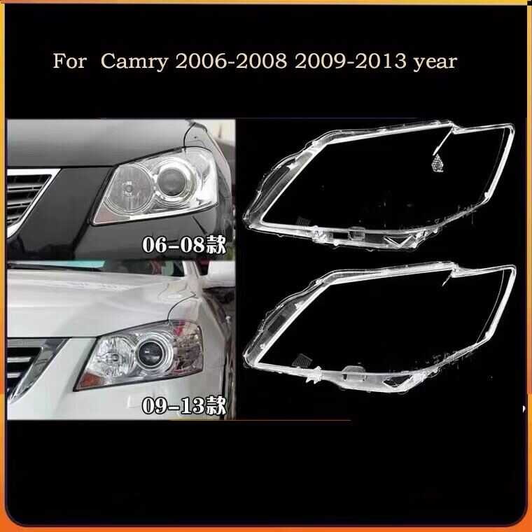 々 ฝาครอบเลนส์ไฟหน้า สําหรับ Toyota Camry 2006-2008 2009-2013