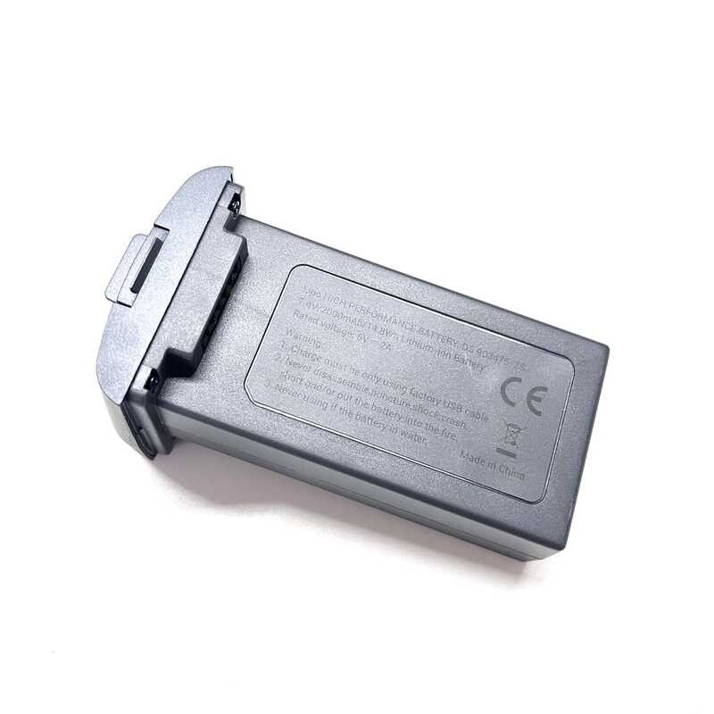 Δ SJRC F5s Plus GPS Drone อะไหล่แบตเตอรี่ต้นฉบับ 7.4V 2000Mah อะไหล