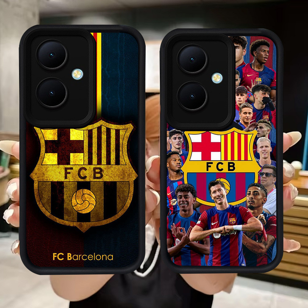 Q51 FC Barcelona soft Casing สําหรับ OPPO Reno 11 8T 13F 11F 10 Pro 5G