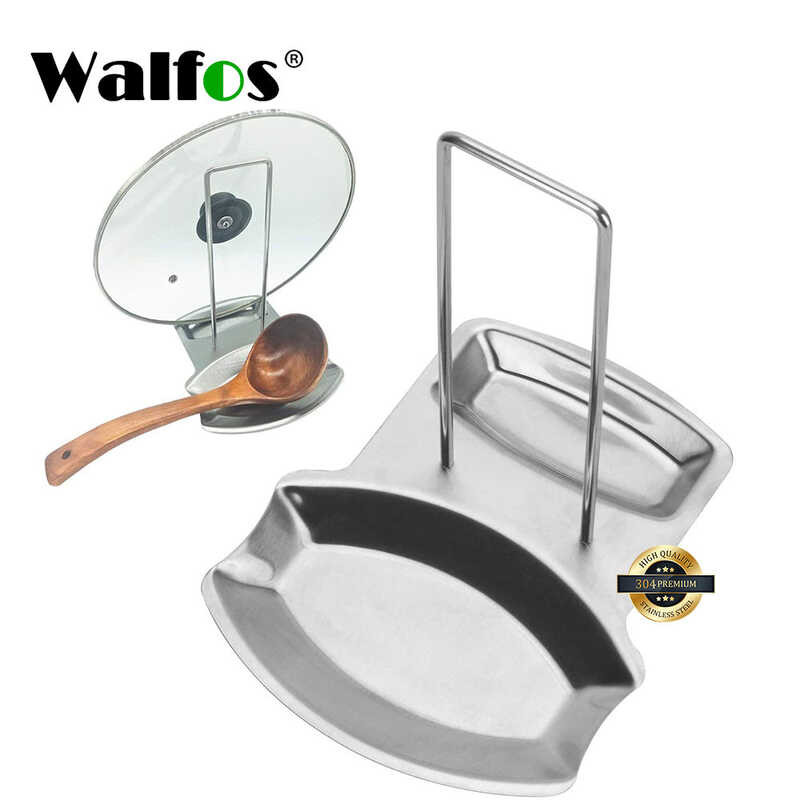 Spoon Walfos Holder, Stainless Steel Pot Lid, Spoon, Container Lid Holder,    , ,
