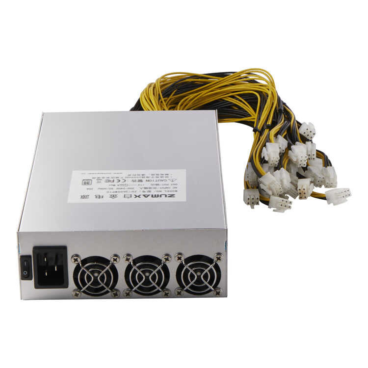 Rated 3600W พลังงานสูง 3000W/3600W12 ชิ้น 6pin เคสคอมพิวเตอร์ Power 1U Platinum Case แหล่งจ่ายไฟ