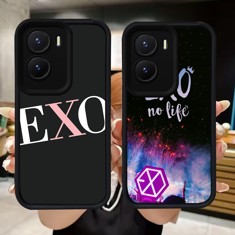 Q21 EXO soft Casing สําหรับ VIVO Y35 IQOO Z9X Y01 Y55 Y75 Y56 Y15a Y16 Z9 Y15s Y22s Y22 13 Z10 T4