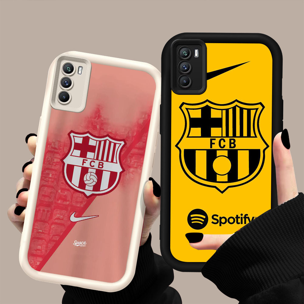 YZ-44 Barcelona กันกระแทกสําหรับ OPPO Realme C17 A11S 7I A53 A54S A33 C75 A16 A16s A53S 2020 4G