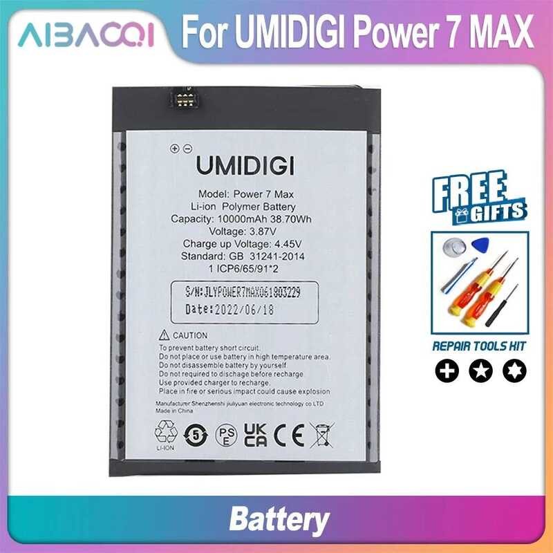 ▥ Aibaoqi 100% สําหรับ UMIDIGI A7 POWER 7 MAX A7s G5a BISON Gt2 PRO แบตเตอรี่โทรศัพท์มือถือ Bat