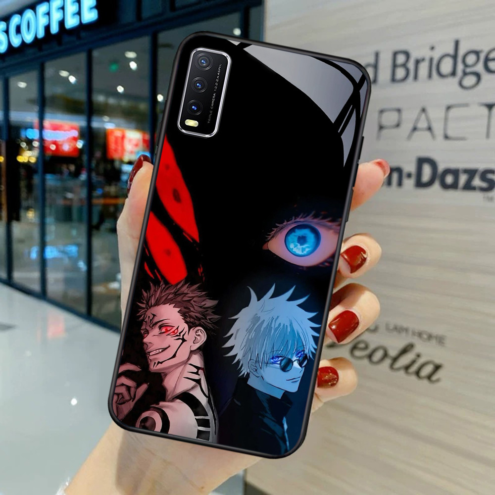 NA-43 Jujutsu Kaisen HD Softcase Glossy Glass สําหรับ VIVO Y20 Y20s Y20i V15 Y50 S1 Y30 Pro