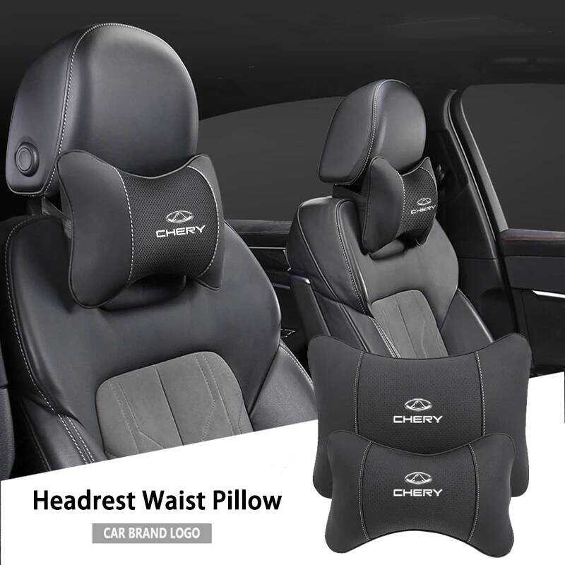 1 ชิ้นรถที่นั่ง Headrest Auto คอเอวหมอนสําหรับ Chery Tiggo 7 Pro 8 4 3 2 T11 5X Amulet Fora QQ IQ Fu