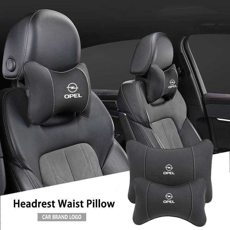 1 ชิ้นรถที่นั่ง Headrest Auto คอเอวหมอนสําหรับ Opel Astra Insignia Vivaro Corsa Mokka Zafira Vectra 