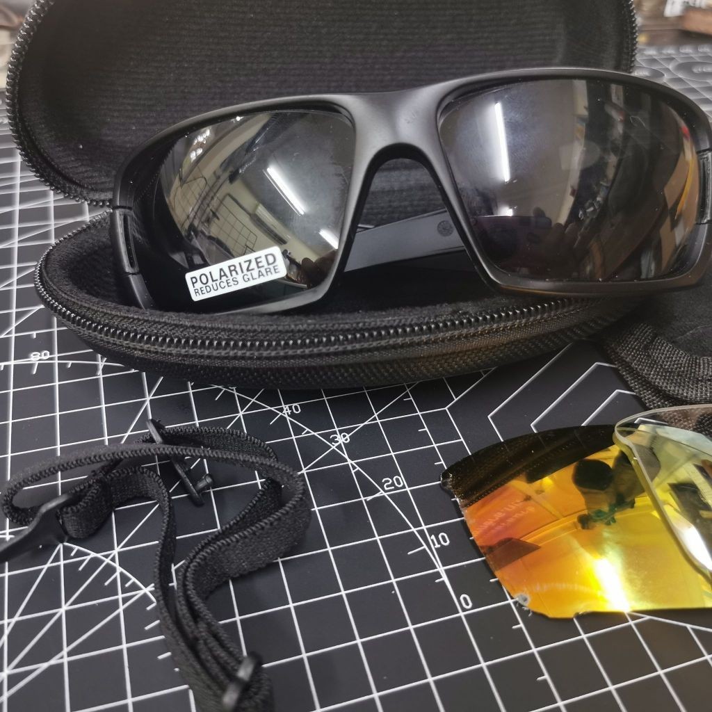 ♞แว่นตากรองแสง แว่นป้องกันสายตา ESS รุ่น crowbar เปลี่ยนเลนส์ได้