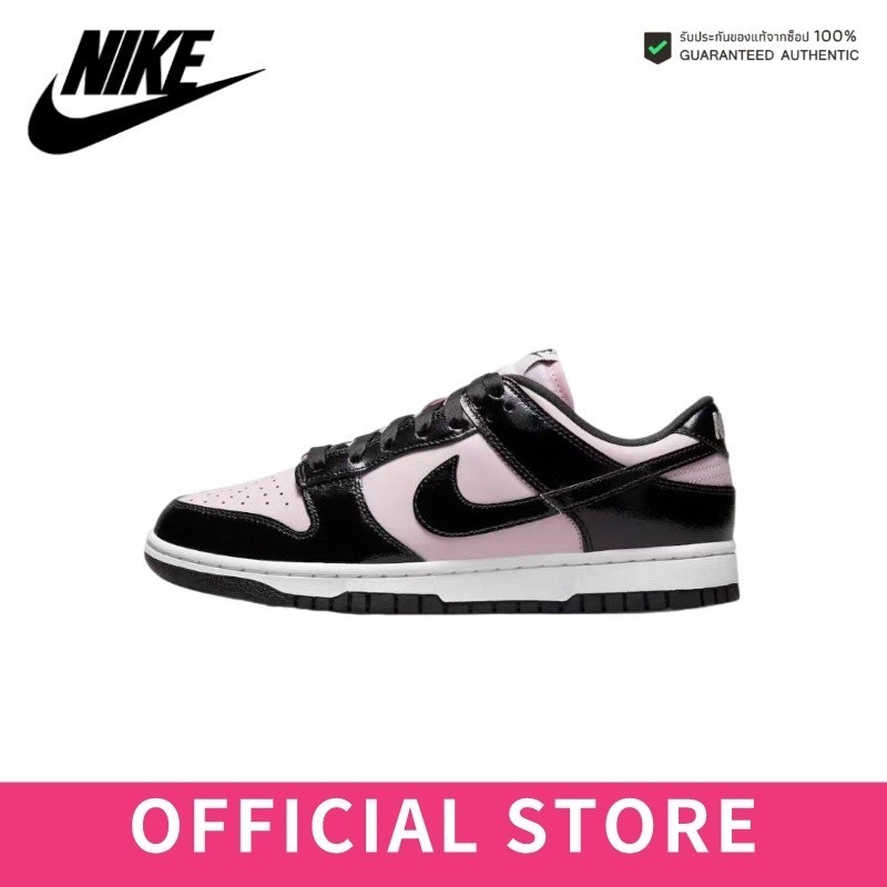 (ส่งฟรี) Nike WMNS SB Dunk Low ESS"Pink Black" รองเท้าผ้าใบ รองเท้า nike DJ9955-600