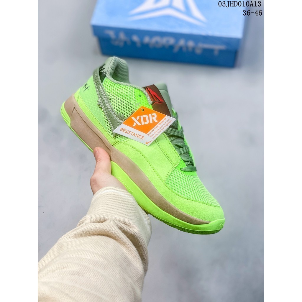 NIKE ZOOM ja 1 EP LOW Leisure รองเท้าผ้าใบแท้100% เหมาะสำหรับผู้ชายผู้หญิงบาสเก็ตบอล