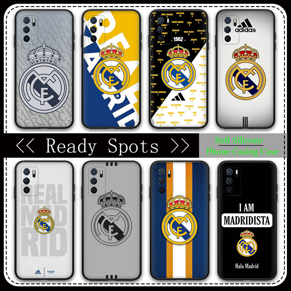 ปกอ่อน TPU ปลอก 3F2E เรอัลมาดริด Vivo Y77 Y55 5G Y73 Y95 Y93 Y91 Y91C Y90 Y81 Y81s Y71 เคสโทรศัพท์